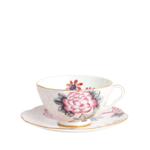 Wedgwood Cuckoo Pink Teacup and Saucer
