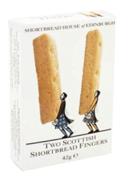Two Scottish Shortbread Fingers