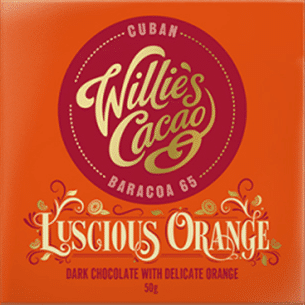 Willie's Cacao Luscious Orange Chocolate, 65% Cacao