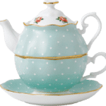 Royal Albert Vintage Polka Rose Tea for One Set