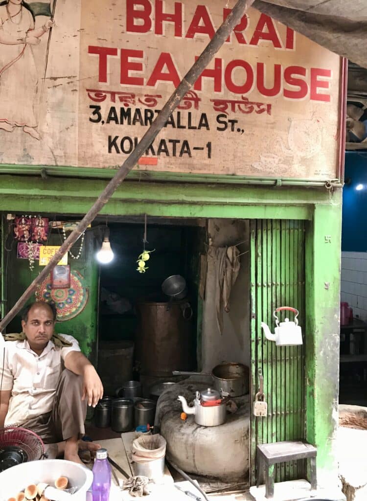 Teeverkäufer in Kolkata