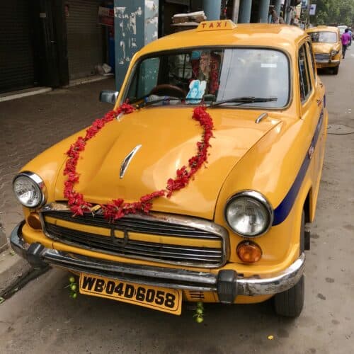 Ambassador taxi in Kolkata