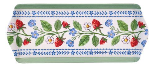 Strawberry Patch langes Serviertablett