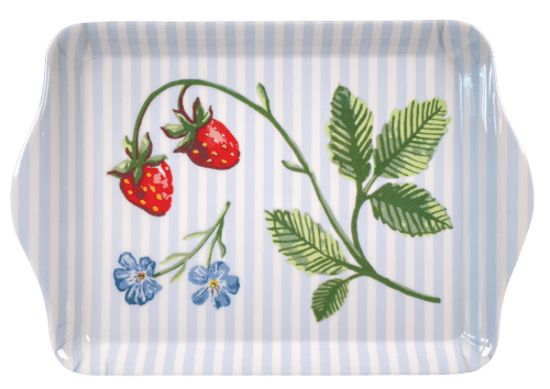 Strawberry Patch Small Serving Tray
