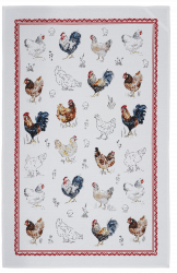 Ulster Weavers Farm Birds Tea Towel