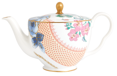 091574210339_Wedgwood_Butterfly Bloom_Teapot 1L_front