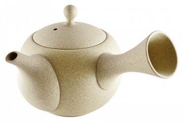Kyusu Iroiro, sand white, 290 ml
