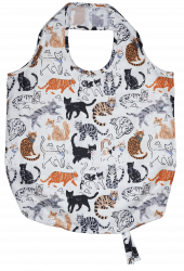 Ulster Weavers Feline Friends roll-up bag