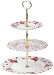652383736474_Royal Albert_New_Country_Roses_White_Vintage_3_Tier_Cake_Stand_White_Pink_And_Confetti