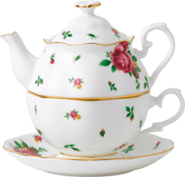 Royal Albert Vintage  New Country Roses White Tea for One