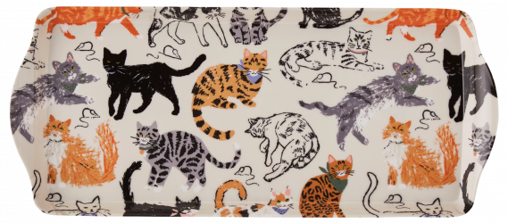 Ulster Weavers Feline Friends Large Melamine Tray