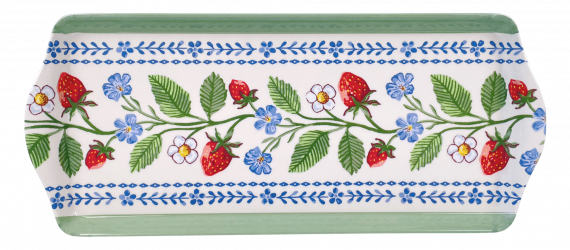 Strawberry Patch langes Serviertablett
