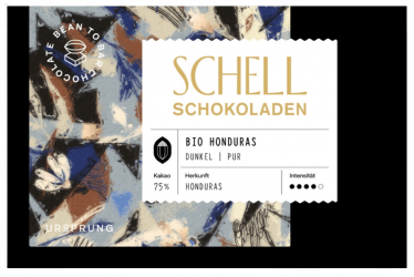 Schell Bean 2 Bar, Bio-Honduras, 75%, pur