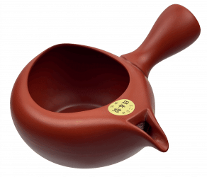 Tokoname Tan Japanese Instructor Teapot (Shiboridashi / Houhin)