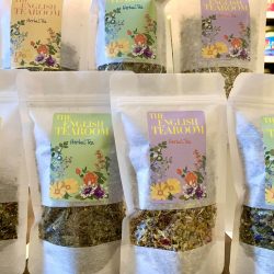 A selection of herbal tea blends