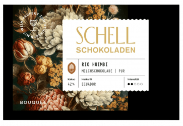Schell Milk Chocolate Rio Huimbi, 42% pure