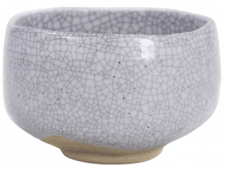 Crackle Glaze Matcha Bowl Sumi Kanyu
